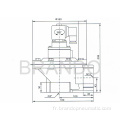 Clapet de pulsation de DMF-Z-50 de 2 pouces